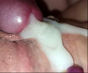 Real homemade cum inside..